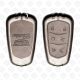 CADILLAC ZINC ALLOY LEATHER TPU CAR KEY CASE PROTECT ACCESSORIES 6BUTTONS