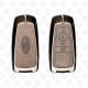 FORD ZINC ALLOY LEATHER TPU CAR KEY CASE PROTECT ACCESSORIES 4BUTTONS