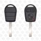 BMW REMOTE HEAD KEY SHELL 3BUTTONS HU92 BLADE - AFTERMARKET