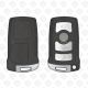 BMW CAS1 SMART KEY SHELL WITH BATTRY SPACER 4BUTTONS - AFTERMARKET