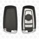 BMW CAS4 SMART KEY SHELL 4 BUTTONS WITH SILVER COLOR 鈥 AFTERMARKET