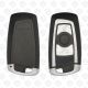 BMW CAS4 SMART KEY SHELL 3 BUTTONS WITH SILVER COLOR 鈥 AFTERMARKET