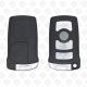 BMW CAS1 REMOTE HEAD KEY WITH OUT KEYLESS 46CHIP PCF7942 4BUTTONS - 868MHZ - AFTERMARKET