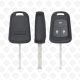 CHEVROLET REMOTE HEAD KEY SHELL 3BUTTONS HU100 BLADE  - AFTERMARKET