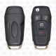 FORD REMOTE HEAD FLIP KEY SHELL 4BUTTONS HU101 BLADE - AFTERMARKET