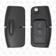 FORD FOCUS REMOTE HEAD FLIP KEY SHELL 3BUTTONS HU101 BLADE - AFTERMARKET