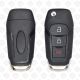 FORD REMOTE HEAD FLIP KEY SHELL 3BUTTONS HU101 BLADE - AFTERMARKET