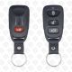 HYUNDAI KIA REMOTE SHELL WITHOUT BATTERY SPACE 4BUTTONS - AFTERMARKET