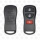 NISSAN INFINITI REMOTE SHELL 2+1BUTTONS - AFTERMARKET