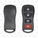 NISSAN INFINITI REMOTE SHELL 3+1BUTTONS - AFTERMARKET