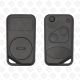 LAND ROVER REMOTE HEAD FLIP KEY SHELL  2BUTTONS  HU109 BLADE - AFTERMARKET