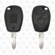 RENAULT REMOTE HEAD KEY SHELL 3BUTTONS VAC102 BLADE - AFTERMARKET