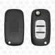 2014 - 2018 SMART REMOTE HEAD FLIP KEY 3BUTTONS - HITAG AES PCF7961M - 433MHZ AFTERMARKET