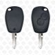 RENAULT REMOTE HEAD KEY SHELL 2BUTTONS NE73 BLADE - AFTERMARKET