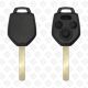 SUBARO REMOTE HEAD KEY SHELL 3+1BUTTONS DAT17 BLADE - AFTERMARKET