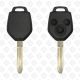 SUBARO REMOTE HEAD KEY SHELL 3BUTTONS TOY43R BLADE - AFTERMARKET