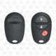 TOYOTA REMOTE SHELL 3BUTTONS - AFTERMARKET