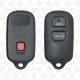 TOYOTA REMOTE SHELL 2+1 BUTTONS - AFTERMARKET