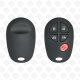 TOYOTA REMOTE SHELL 5BUTTONS - AFTERMARKET