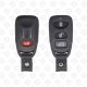 XHORSE REMOTE WIRE UNIVERSAL 4BUTTONS HYUNDAI STYLE - XKHY01EN