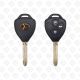 XHORSE REMOTE HEAD KEY WIRE UNIVERSAL 3BUTTONS TOYOTA STYLE - XKTO03EN