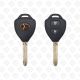 XHORSE REMOTE HEAD KEY WIRE UNIVERSAL 2BUTTONS TOYOTA STYLE - XKTO05EN